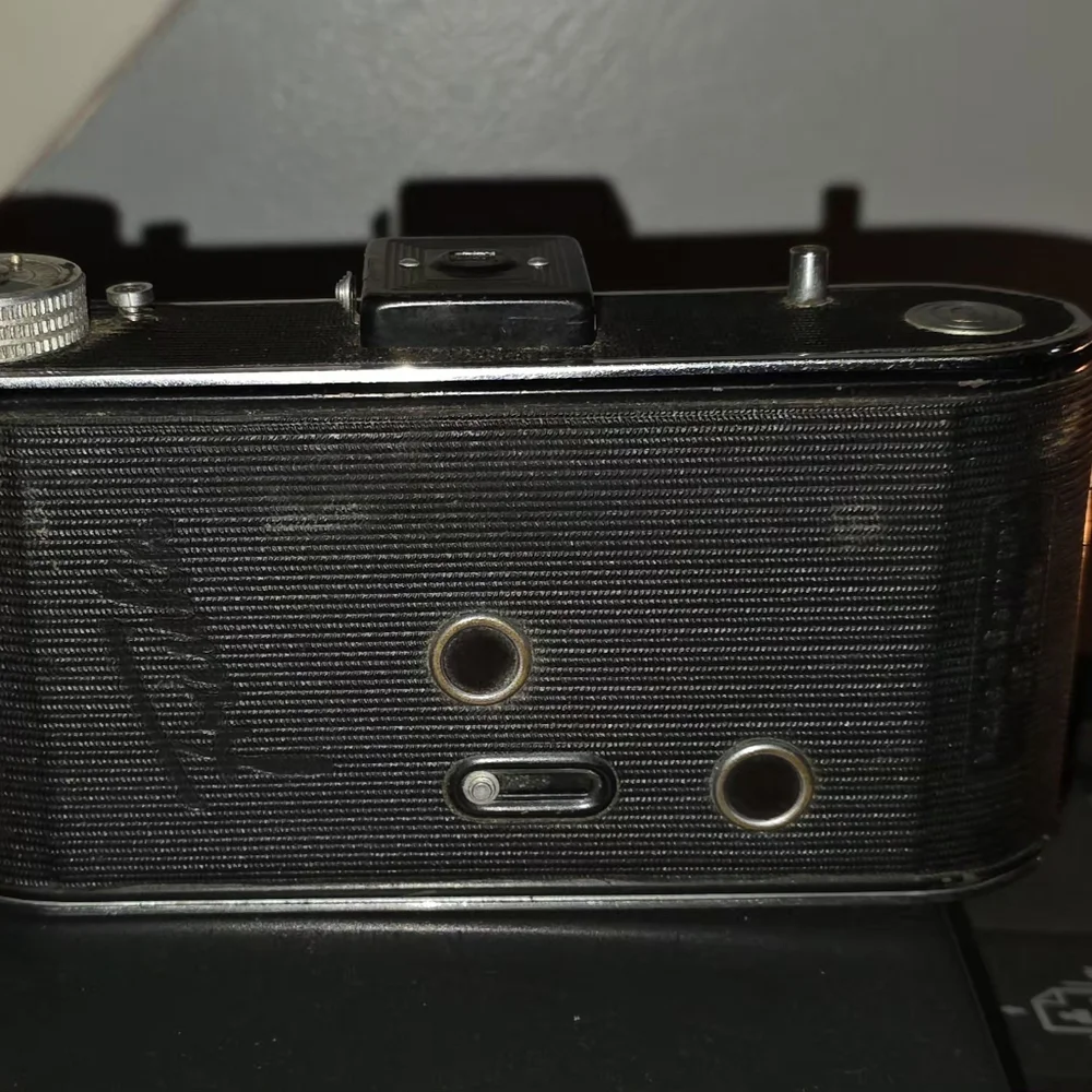 Vintage Folding Camera - Black